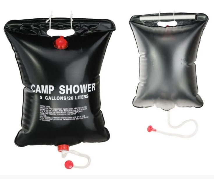 Літній душ Camp Shower переносний, об’єм 20 літрів, для туризму та відпочинку на природі, фото 1