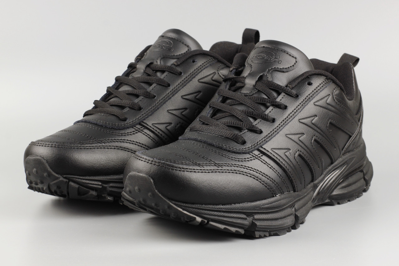 Кросовки зимові чорні Bona 884V-6 Бона утеплені з хутром Розміри 41 43 44 46, фото 1