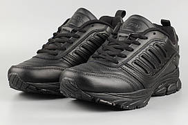 Кросівки зимові чоловічі чорні Bona 628V-8 Бона утеплені з хутром велетні батали Розміри 48