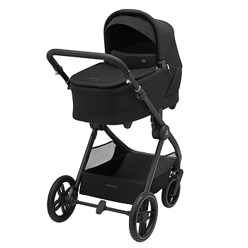 Коляска універсальна 2 в 1 Maxi-Cosi Oxford+ Twillic Black Чорна