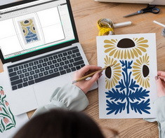 Necchi NE210 Функція PhotoStitch у Artist ToolKit