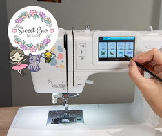 Necchi NE210 Понад 100 вбудованих дизайнів вишивки