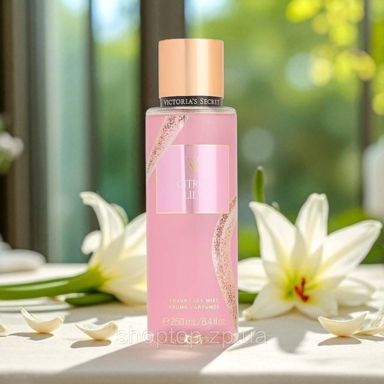 Парфумований міст для тіла Victoria's Secret Citrus Lily Fragrance Mist 250 мл, фото 1