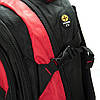 Рюкзак шкільний ортопедичний червоний хлопчику у 6-11 клас три відділи підлітковий місткий великий 47х31см Power in Eavas 310, фото 6