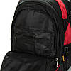 Рюкзак шкільний ортопедичний червоний хлопчику у 6-11 клас три відділи підлітковий місткий великий 47х31см Power in Eavas 310, фото 7