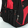 Рюкзак шкільний ортопедичний червоний хлопчику у 6-11 клас три відділи підлітковий місткий великий 47х31см Power in Eavas 310, фото 8