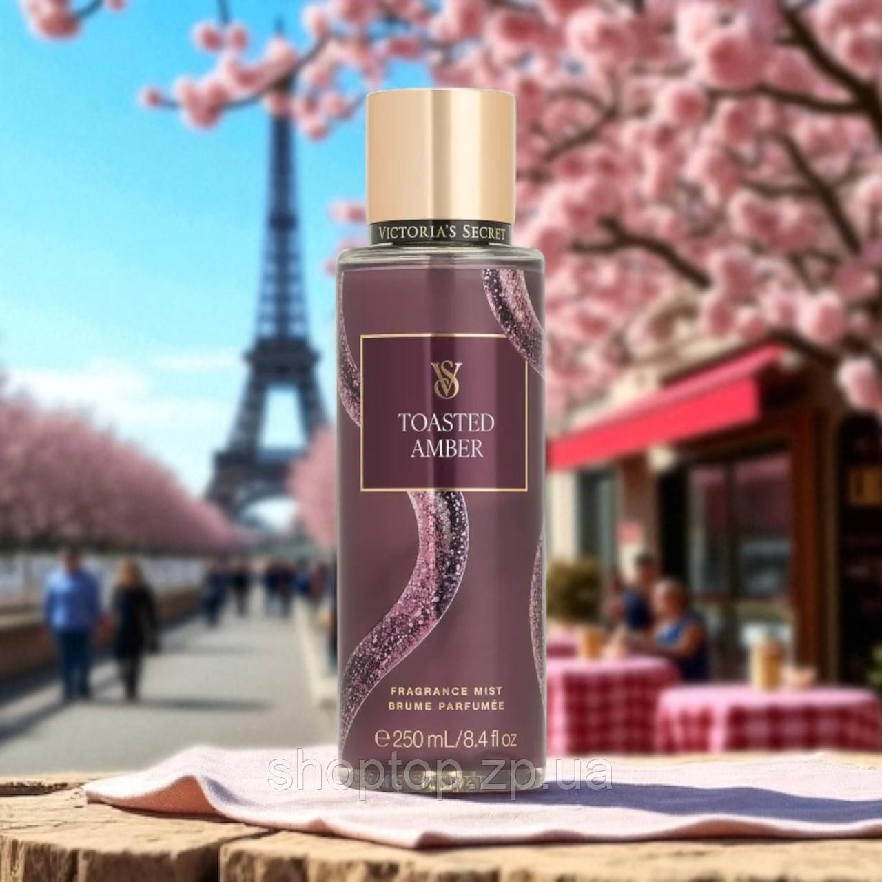 Парфумований міст для тіла Victoria's Secret Toasted Amber Lunar New Year Body Fragrance Mist 250 мл, фото 1