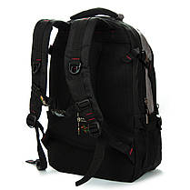 Рюкзак шкільний ортопедичний сірий хлопчику у 6-11 клас три відділи підлітковий місткий великий 47х31см Power in Eavas 310, фото 2