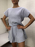 Жіночий костюм футболка шорти спідничка