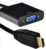 Конвертер адаптер HDMI на VGA відео 1080P Т2, фото 2