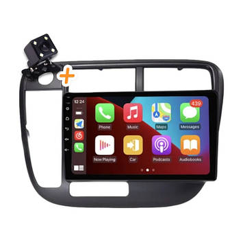 Магнітола для Honda Civic 1998-2000 Android 2/32 ГБ 8-ядер CarPlay 4G QLED