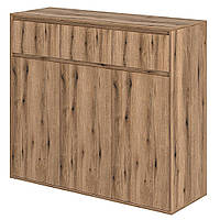 Комод Light 3х3 дуб евок 120x104x42 см ТМ Art In Head