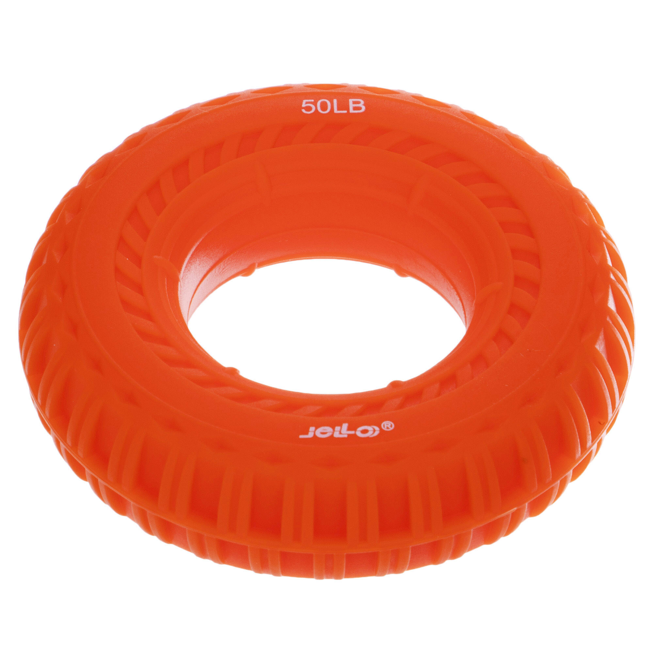 Еспандер кистьовий Кільце JELLO JLA470-50LB Помаранчевий навантаження 50 LB (22.7кг), фото 1