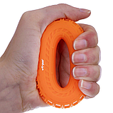 Еспандер кистьовий Кільце JELLO JLA470-50LB Помаранчевий навантаження 50 LB (22.7кг), фото 4