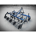 Культиватор суцільної обробки 1.6м з міжрядними бритвами 6 шт і грудобійним катком