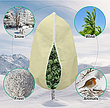 Чохол для захисту рослин 80*100 Бежевий ( без блискавки), фото 2