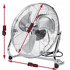 Вентилятор підлоговий професійний Maltec 44 см (Польща), фото 5