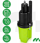 Дренажний насос для чистої води MalTec 480Вт 1080л/год (Польща), фото 7