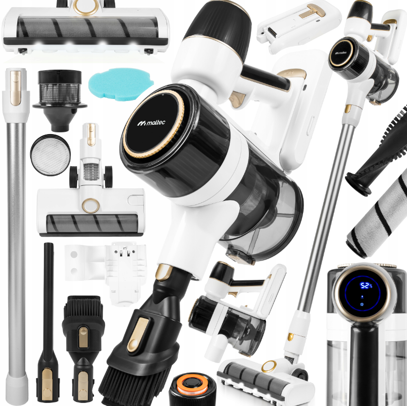 Вертикальний пилосос MalTec TURBOCYCLONE PRO1000 350Вт (Польща), фото 1