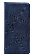 Чохол книжка Business Leather для Samsung Galaxy A26 / A266 на магніті з підставкою темно-синій