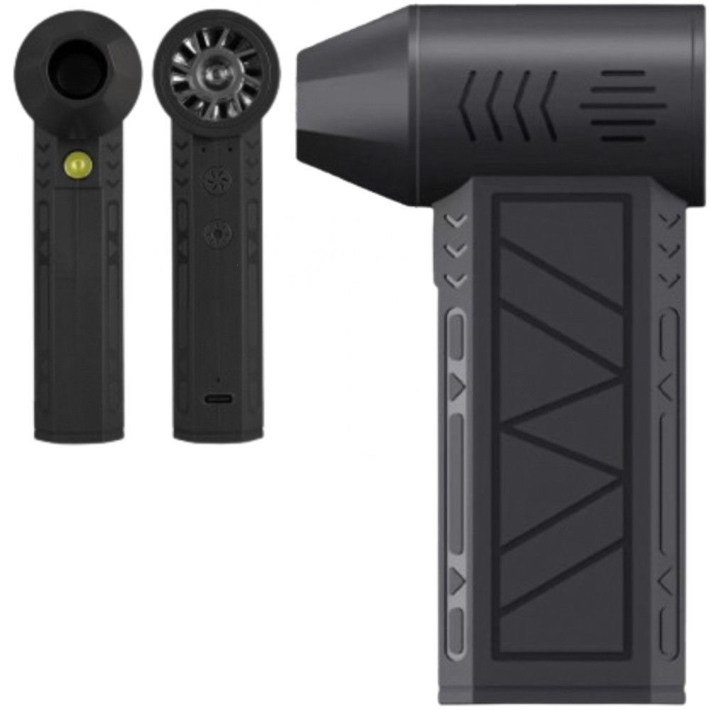 Портативна акумуляторна повітродувка-турбовентилятор 3 швидкості ZY7400-SE/PRO, фото 1