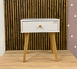 Тумба приліжкова LION Хьюге-4 Німфея Альба (LION-041001), фото 5