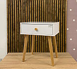 Тумба приліжкова LION Хьюге-4 Німфея Альба (LION-041001), фото 7