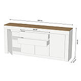 Большой комод LION Ларри-2 Нимфея альба, фото 8