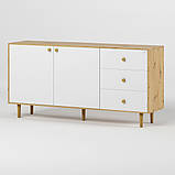 Комод LION Хьюге-5 Дуб Артизан/Німфея альба (LION-041010), фото 2