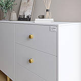 Комод LION Хьюге-5 Дуб Артизан/Німфея альба (LION-041010), фото 3