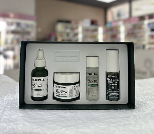Антивіковий набір для чутливої шкіри обличчя Medi Peel Algo-Tox Multi Care Kit, фото 1