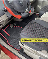 Автомобільні ЕВА EVA коврики в авто Renault Grand Scenic 2 2003-2009 Килимки у салон і Багажник