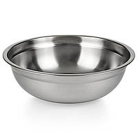 Миска кухонна з харчової нержавіючої сталі Ø 25 см H 6.5 см 2 л Interos Уцінка