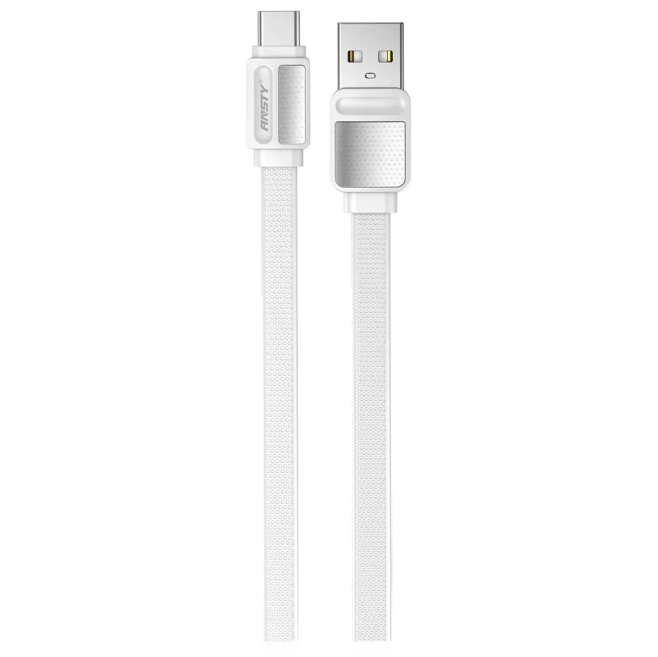 Кабель ANSTY S-041-T Type-C 3.6A 1M White, фото 1