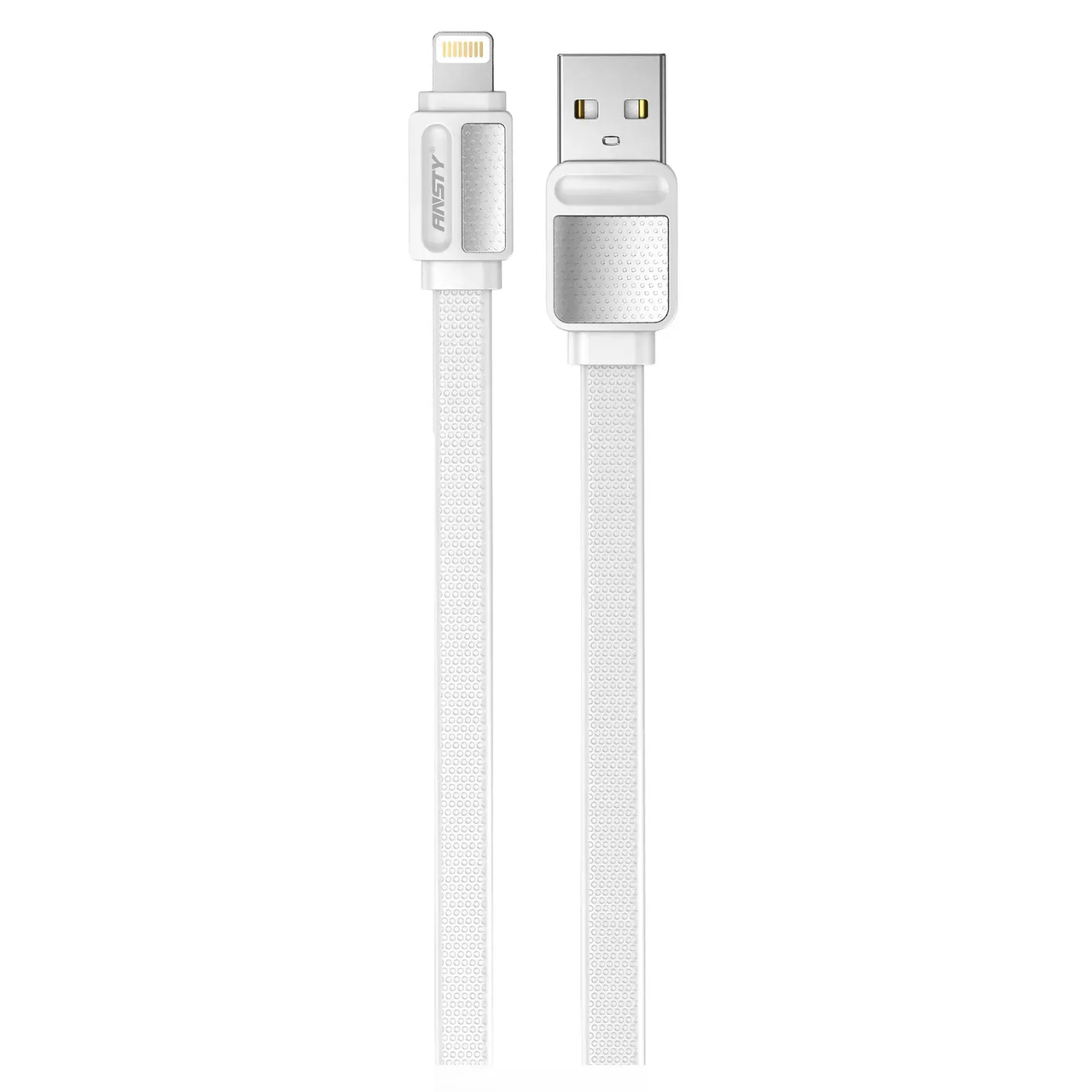 Кабель ANSTY S-041-I Lightning 3.6A 1M White, фото 1