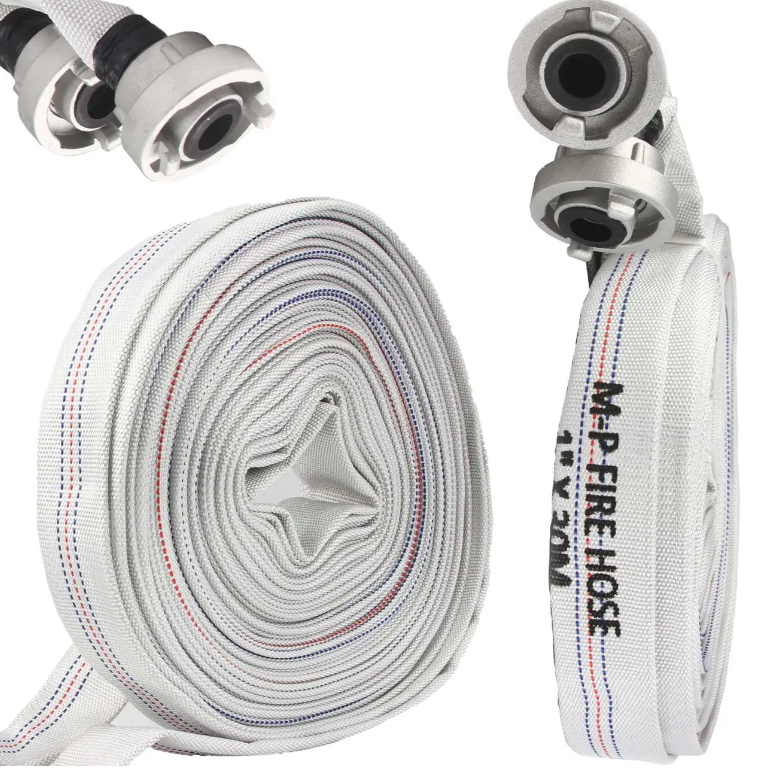 Шланг рукав пожежний для фекальних насосів 1" 30 м з конекторами (гайками), фото 1