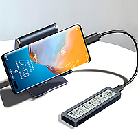 Зовнішня кишеня Shuole TP26P-10G для NVMe (PCIe) M2 SSD USB 3.2 Type-C з дисплеєм, фото 7