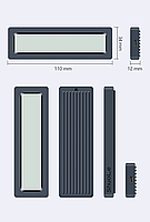 Зовнішня кишеня Shuole TP26P-10G для NVMe (PCIe) M2 SSD USB 3.2 Type-C з дисплеєм, фото 6