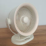 Настільний вентилятор Best Fan BT-003 USB, акумуляторний, 15 см — компактний та тихий комфорт для дому й офісу
