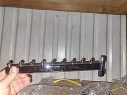 Кронштейн (вішало) на рейку 35 см хром