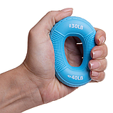 Еспандер кистьовий Кільце JELLO FI-3815  навантаження 9-32кг, фото 7