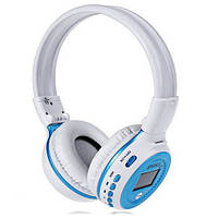 Бездротові Bluetooth-навушники Zealot B570 Sparkle, білі/сині