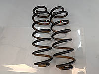 Skoda Octavia A5 Задні звужені пари (Жовтогарячий білий)