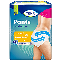 Урологічні підгузки-трусики для дорослих Tena  Pants PROTECT+ NORMAL L (7шт)