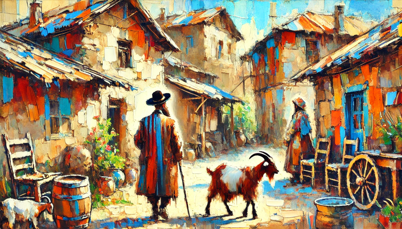 Набір листівок "Єврейське містечко (штетл) Герої творів Шолом-Алейхема", фото 1