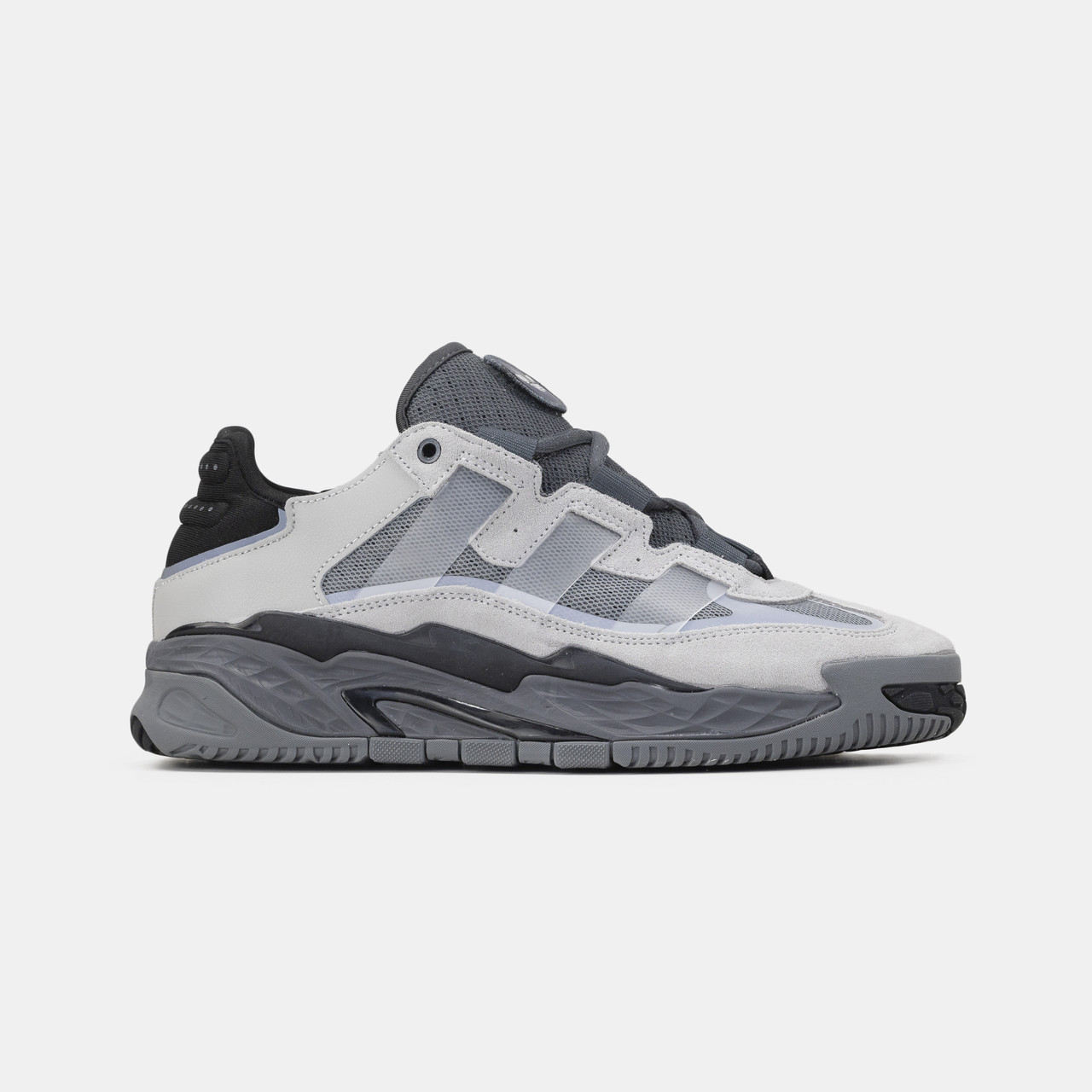 Чоловічі Кросівки Adidas Niteball Grey Black / Адідас Нітебол
