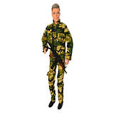 Лялька "Defa" Кен"Військовий" аксесуари, змінне вбрання, на листі (8412), фото 5