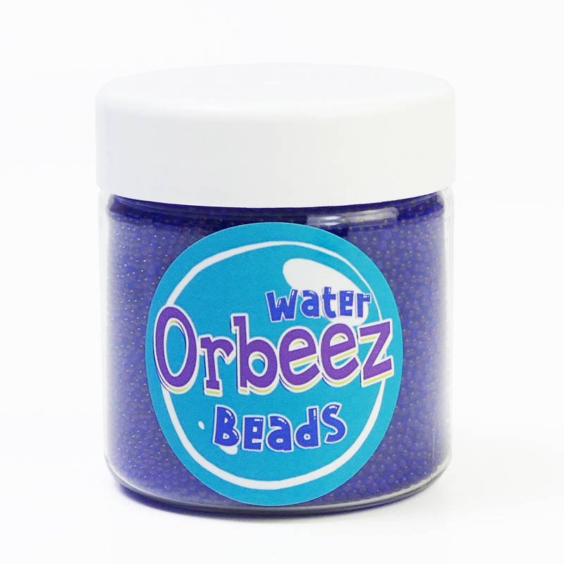 Кульки зростаючі у воді Orbeez Гідрогелеві до 8 мм Сині 30 000 шт (01490)