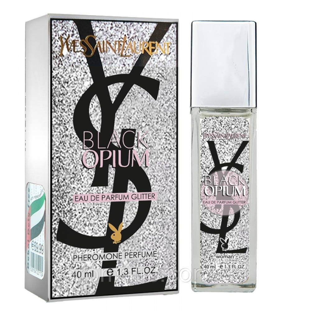Парфум жіночий Yves Saint Laurent Black Opium Glitter 40 мл, фото 1