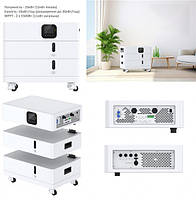 Система резервного живлення 2E PowerStation Dizha 10000 Вт, 10.24 кВт/год, MPPT 11 кВт, WiFi, розширення місткості, паралельне